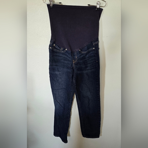 Levi Boyfriend Maternity Jeans Size Medium - Picture 1 of 6